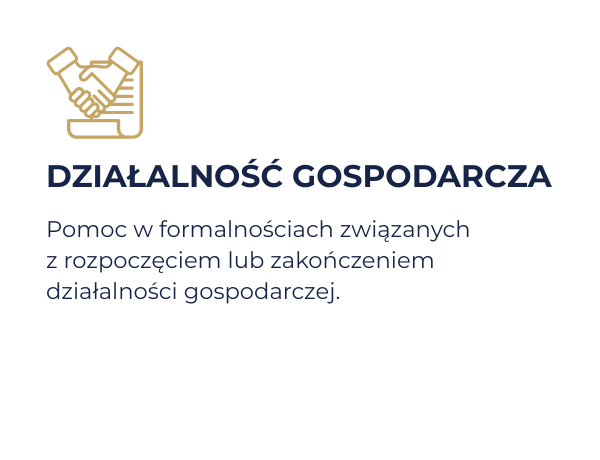 DZIAŁALNOŚĆ-GOSPODARCZA